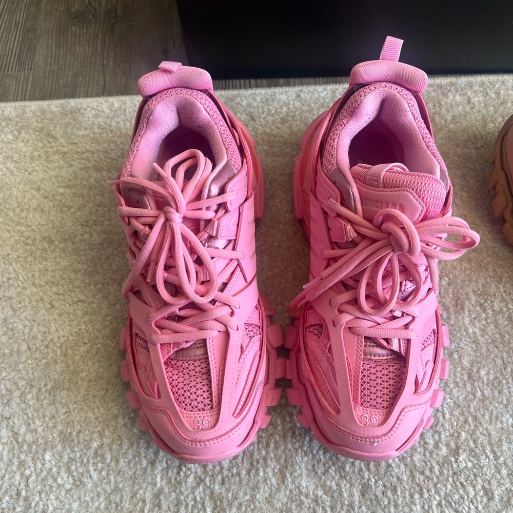 Pink Chunky Sneakers